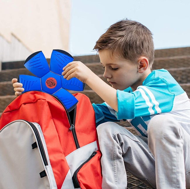UFO magic ball with LED light