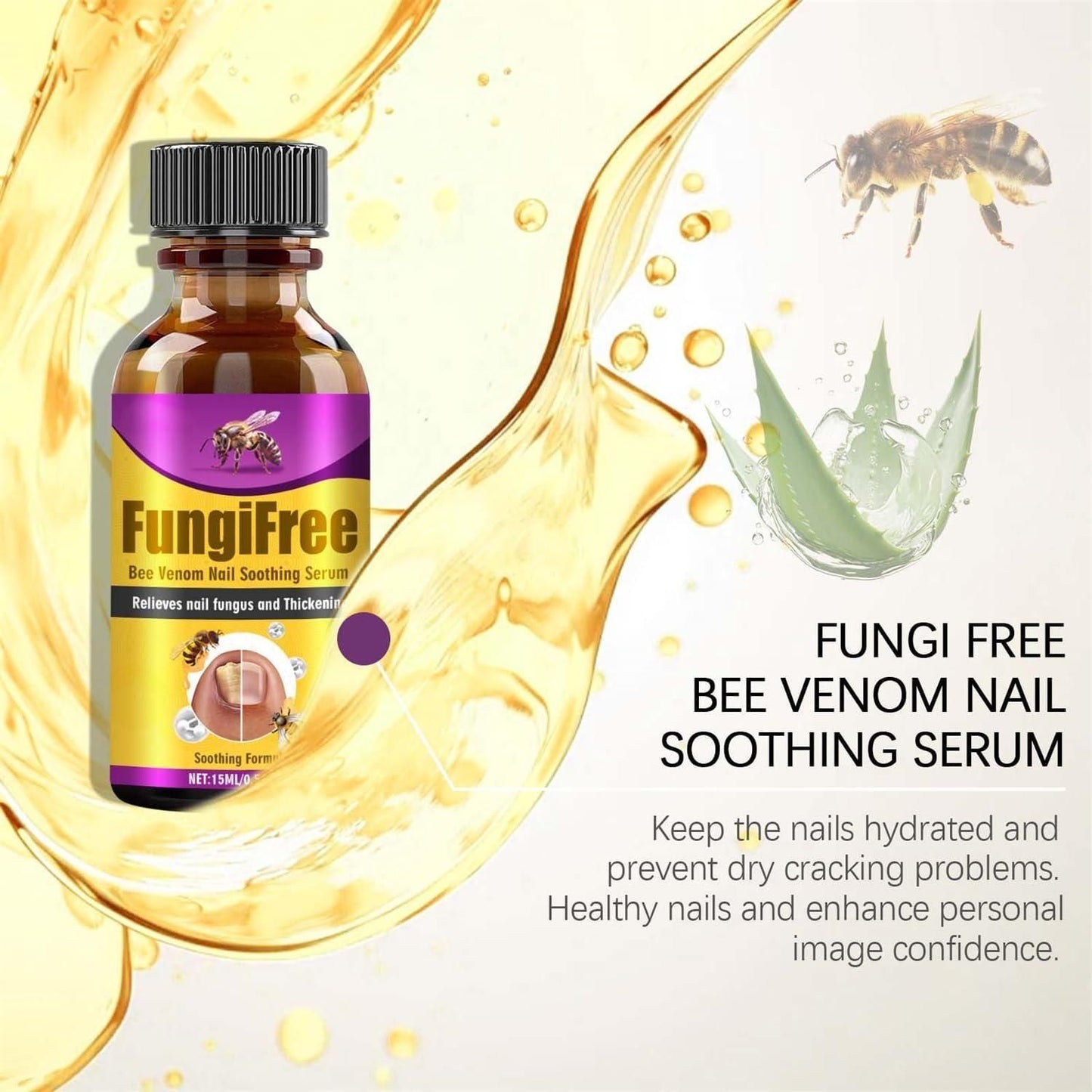 Bee Venom Nail Treatment Serum | 🔥BUY 1 GET 1 FREE🔥